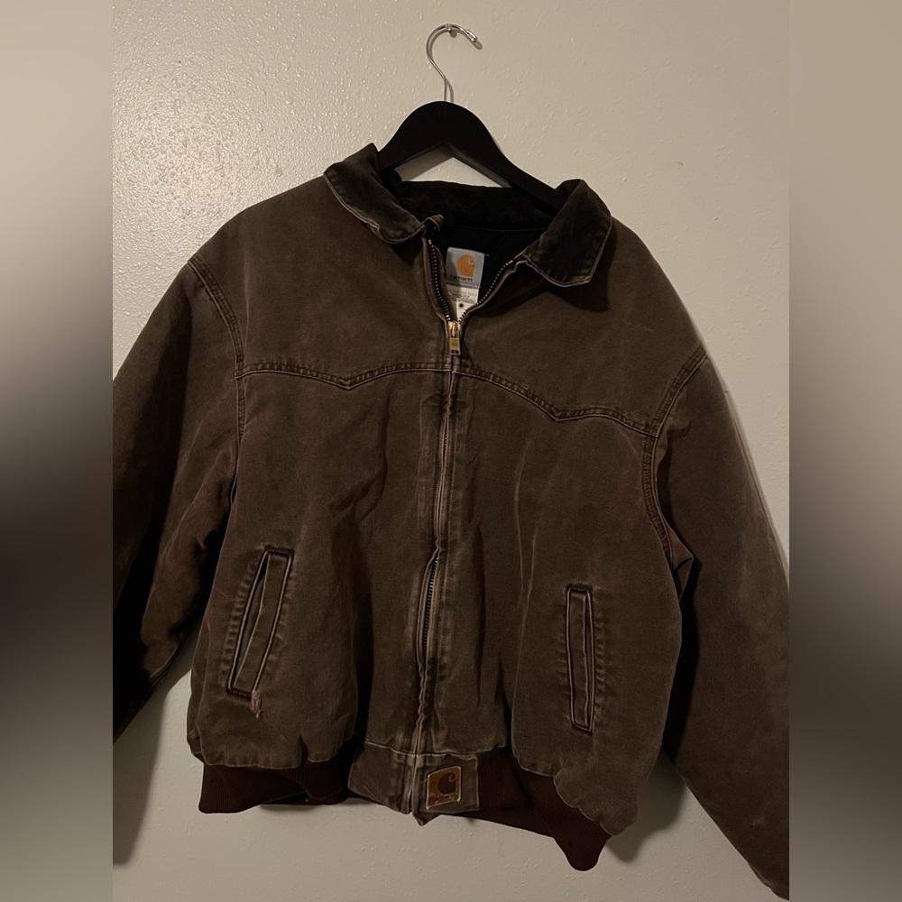 Vintage Carhartt Santa Fe Jacket - Chestnut (CHT) color